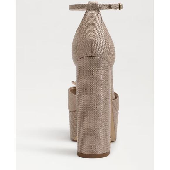 Sam Edelman KORI FLORA Platform Peep-Toe Heel Floral | Sz 9.5 New $170 - Picture 5 of 7